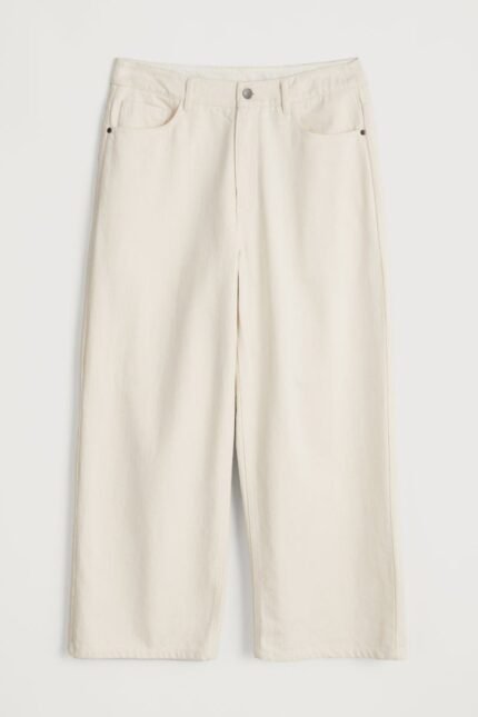 Barnes Wide Leg Crop Jeans