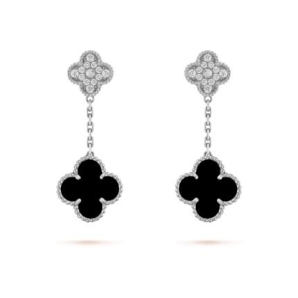 Magic Alhambra earrings, 2 motifs