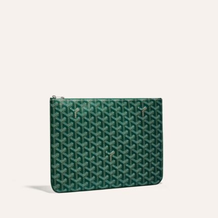 Goyard Senat MM Pouch Green