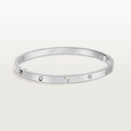 LOVE bracelet, small model, 6 diamonds