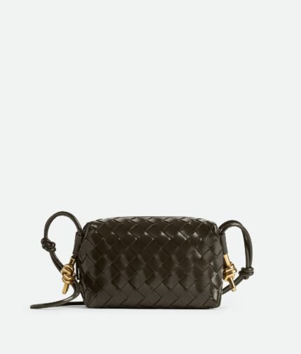 Bottega Veneta Mini Ring Camera Bag – Polished Leather
