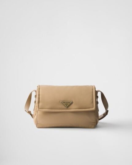 Medium Padded Re-Nylon Shoulder Bag