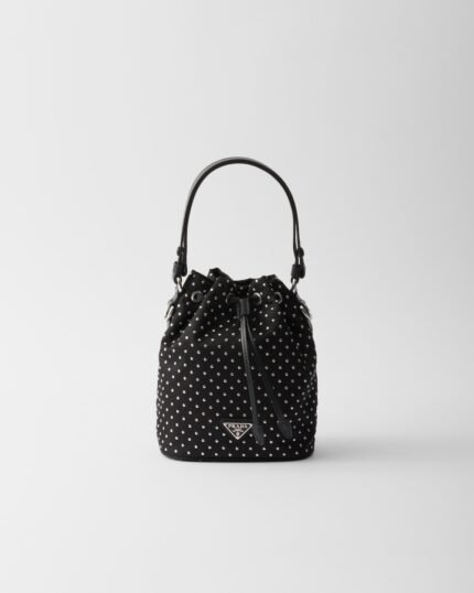 Re-Nylon Mini-Bag With Studs