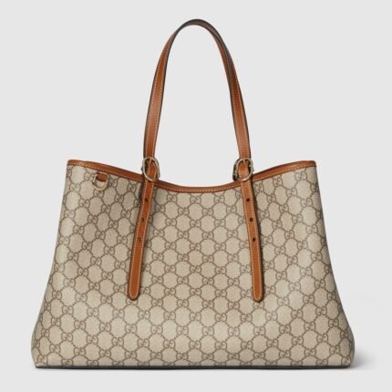 GG Emblem Medium Tote Bag