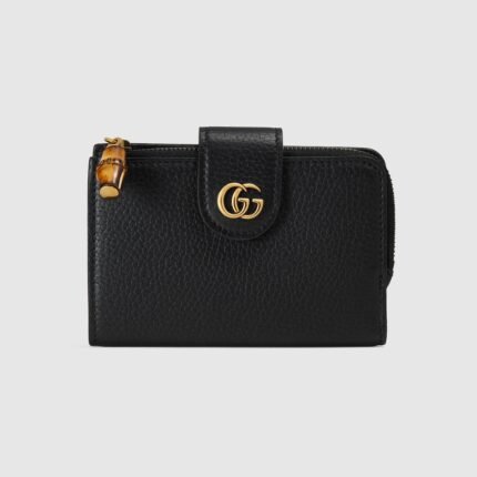 Medium Bamboo Double G Wallet